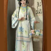Authentic Hanfu - Heavy-Duty Reproduction of Qing Dynasty Han Women's Embroidered Gown Set