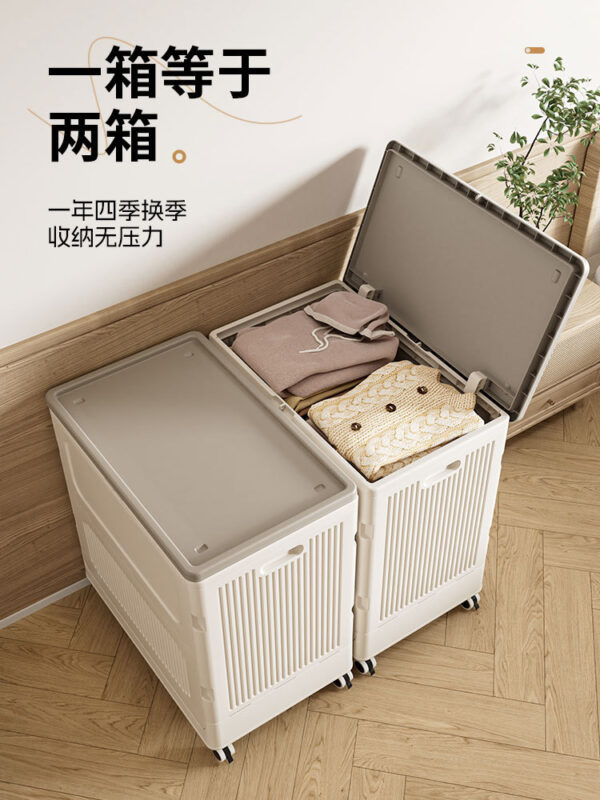 Haixin Large Capacity Clothes Storage Box - Foldable & Stylish