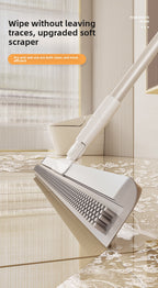 Multi-purpose Magic Silicone Broom Household Lazy Sweeping Broom Bathroom Floor Adjustable Water Scraper