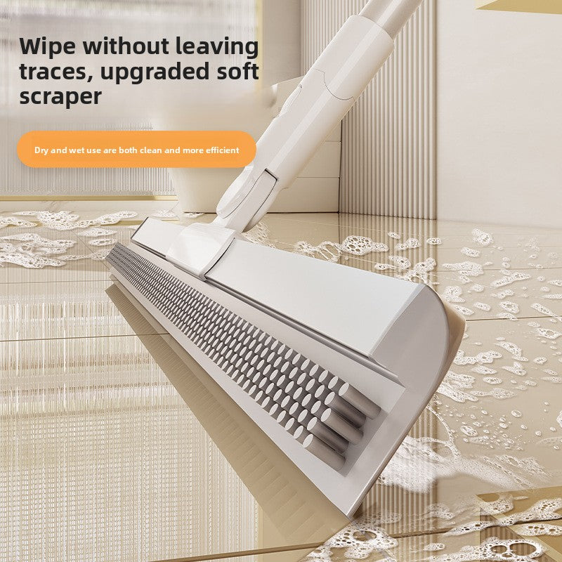Multi-purpose Magic Silicone Broom Household Lazy Sweeping Broom Bathroom Floor Adjustable Water Scraper