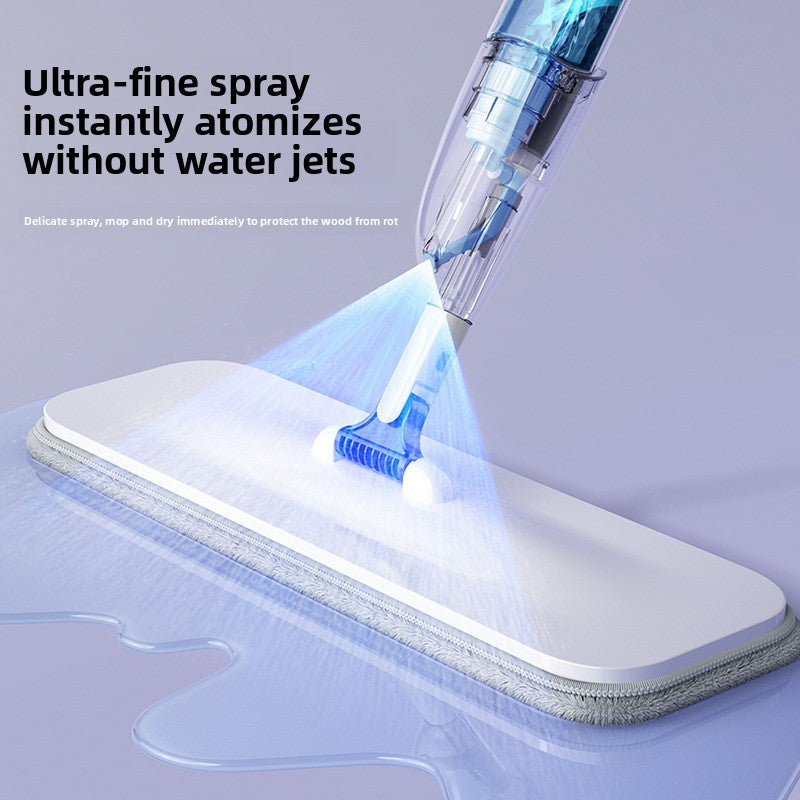 Thickened and Sturdy Hands-Free Household One-Spray Nano Spray Flat Mop Lazy Mop Floor Cleaning Mop