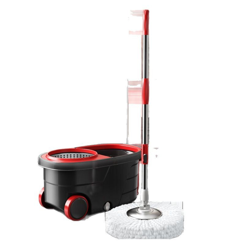 New Lazy Rotating Mop for Home Use, Automatic Mop Bucket, Hands-Free Cleaning, One-Sweep Clean, Dry and Wet Dual-Use Mop