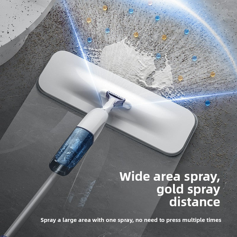 Thickened and Sturdy Hands-Free Household One-Spray Nano Spray Flat Mop Lazy Mop Floor Cleaning Mop