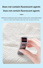 Amazon Hot-Selling Face Towels Disposable Cotton Soft Towels Extra Large Thickened EF Pattern Makeup Removal Wipes Disposable Face Towels