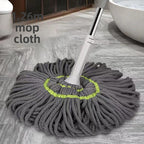 2025 New Model Mop Hands-Free Self-Wringing Household One-Push Clean Rotating Lazy Mop Automatic Water-Removing Floor Mop