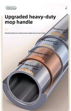 2025 New Model Mop Hands-Free Self-Wringing Household One-Push Clean Rotating Lazy Mop Automatic Water-Removing Floor Mop