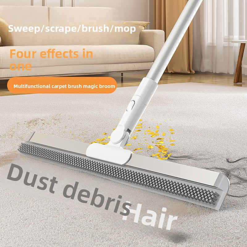 Multi-purpose Magic Silicone Broom Household Lazy Sweeping Broom Bathroom Floor Adjustable Water Scraper
