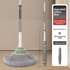 2025 New Model Mop Hands-Free Self-Wringing Household One-Push Clean Rotating Lazy Mop Automatic Water-Removing Floor Mop