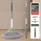 2025 New Model Mop Hands-Free Self-Wringing Household One-Push Clean Rotating Lazy Mop Automatic Water-Removing Floor Mop
