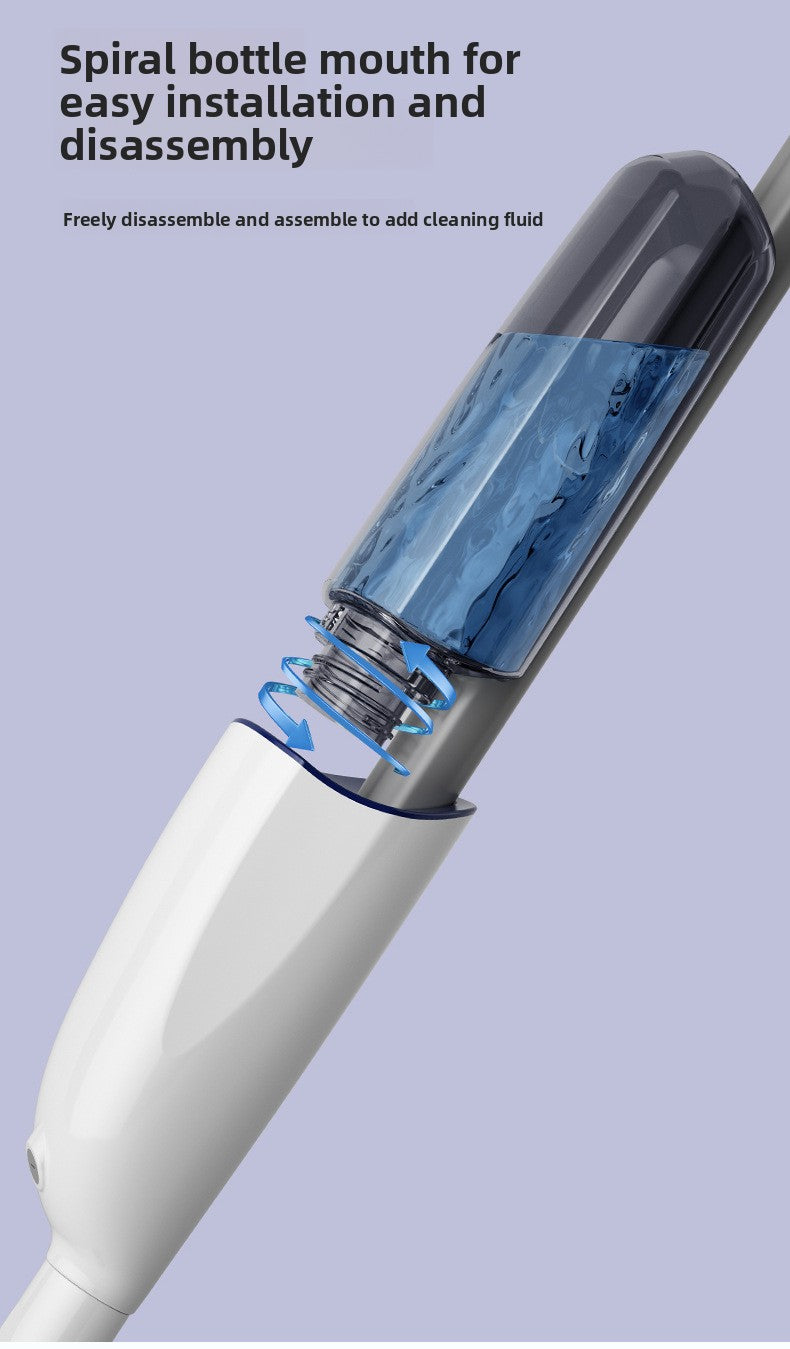 Thickened and Sturdy Hands-Free Household One-Spray Nano Spray Flat Mop Lazy Mop Floor Cleaning Mop