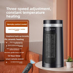 Cross-Border In-Stock Warm Air Blower Household Heater Intelligent Voice Vertical PTC Heater Fast Heating Electric Heater New Product