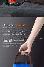 Cross-Border In-Stock Warm Air Blower Household Heater Intelligent Voice Vertical PTC Heater Fast Heating Electric Heater New Product