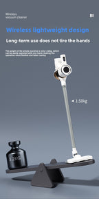 Cross-Border New Wireless Vacuum Cleaner for Home Use, High Suction Power, Vacuum and Mop Integrated, Convenient Handheld Vacuum Cleaner with Floor Brush