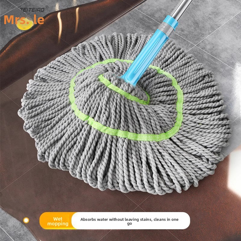 2025 New Model Mop Hands-Free Self-Wringing Household One-Push Clean Rotating Lazy Mop Automatic Water-Removing Floor Mop