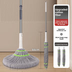 2025 New Model Mop Hands-Free Self-Wringing Household One-Push Clean Rotating Lazy Mop Automatic Water-Removing Floor Mop