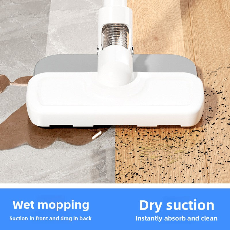 Cross-Border New Wireless Vacuum Cleaner for Home Use, High Suction Power, Vacuum and Mop Integrated, Convenient Handheld Vacuum Cleaner with Floor Brush
