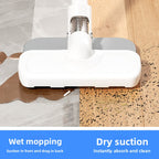 Cross-Border New Wireless Vacuum Cleaner for Home Use, High Suction Power, Vacuum and Mop Integrated, Convenient Handheld Vacuum Cleaner with Floor Brush