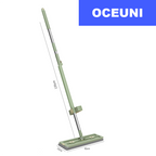 OCEUNI 42cm Hands-Free Cleaning Flat Mop for Efficient Floor Cleaning Tasks with 42cm Panel and Hands-Free Design