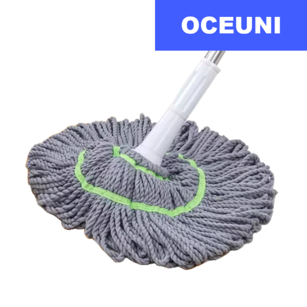 Home & Kitchen: Washable Flat Mop - Hand-free, Dual-purpose, Absorbent Lazy Mop