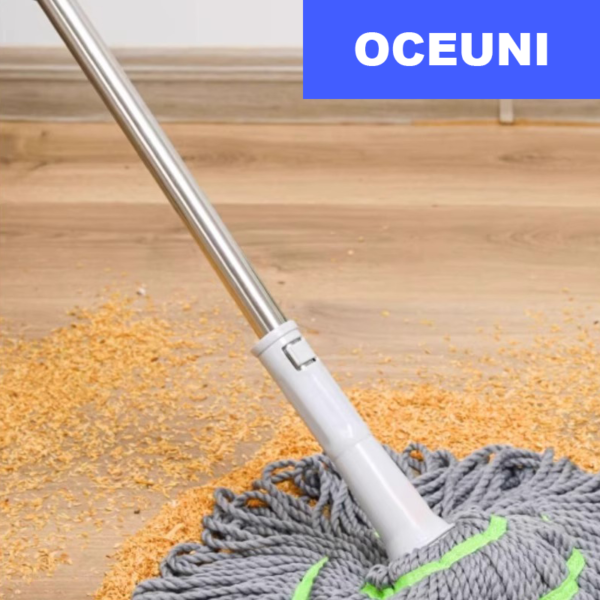 Home & Kitchen: Washable Flat Mop - Hand-free, Dual-purpose, Absorbent Lazy Mop - Image 4