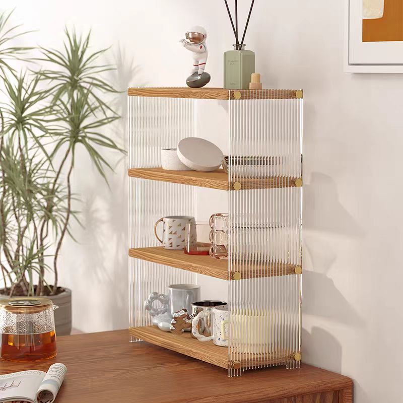 Acrylic Cup Rack - Multi-layered Beverage Stand for Home and Office