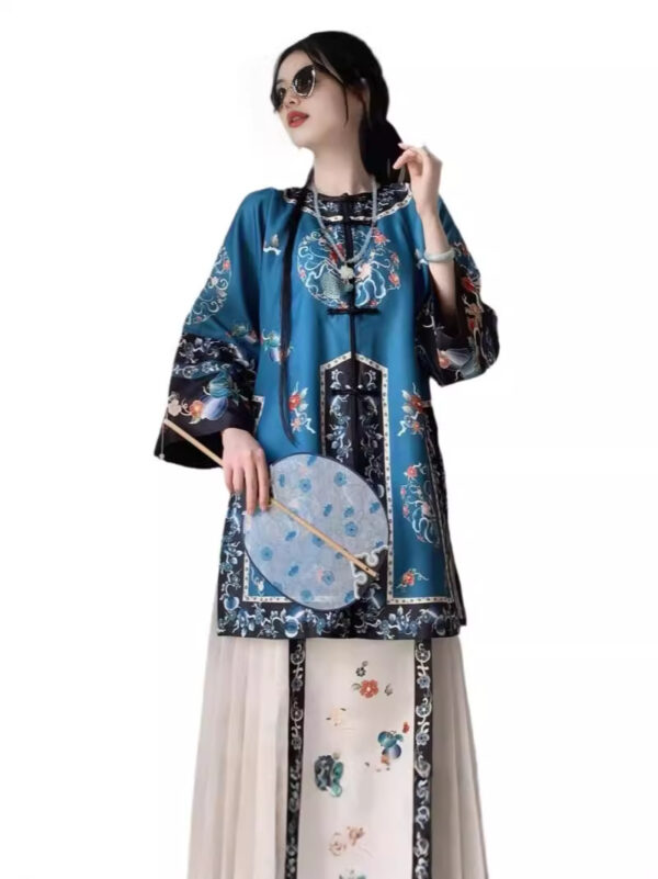 Traditional Chinese Hanfu Dress - Adult Mianzi Skirt Set